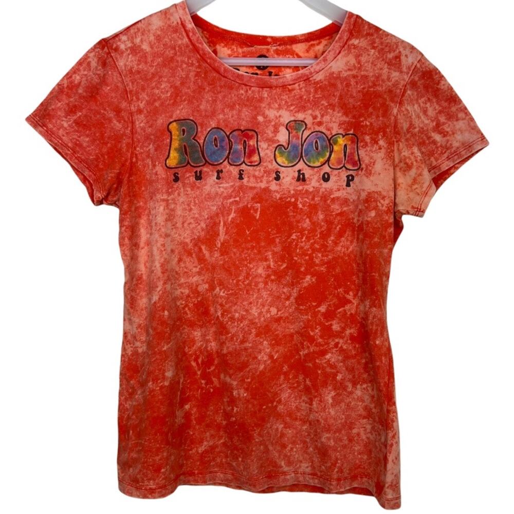 Ron Jon Surf Shop Tie Dyed Short Sleeve Tee Size Large